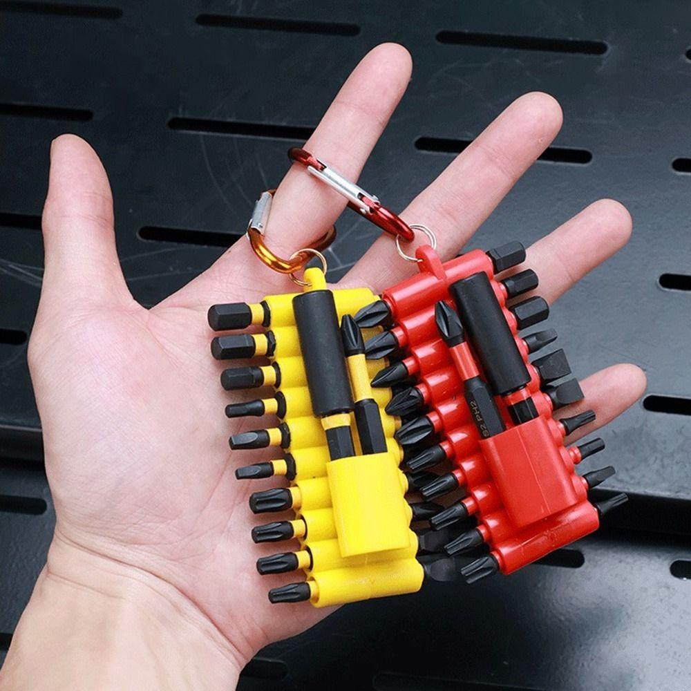 22Pcs Impact Resistant Hex Shank Bit S2 Alloy Steel Hardware Tool Set Daily Fastener Work