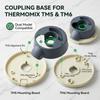 Крепежная пластина ножа блендера, основа чаши, сменная деталь для Thermomix TM5 TM6, можно мыть в посудомоечной машине