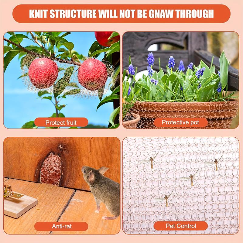 1 рулон сетки от грызунов для трещин в стенах, медная сетка, хозяйственная ткань, сделай сам, доступно несколько вариантов