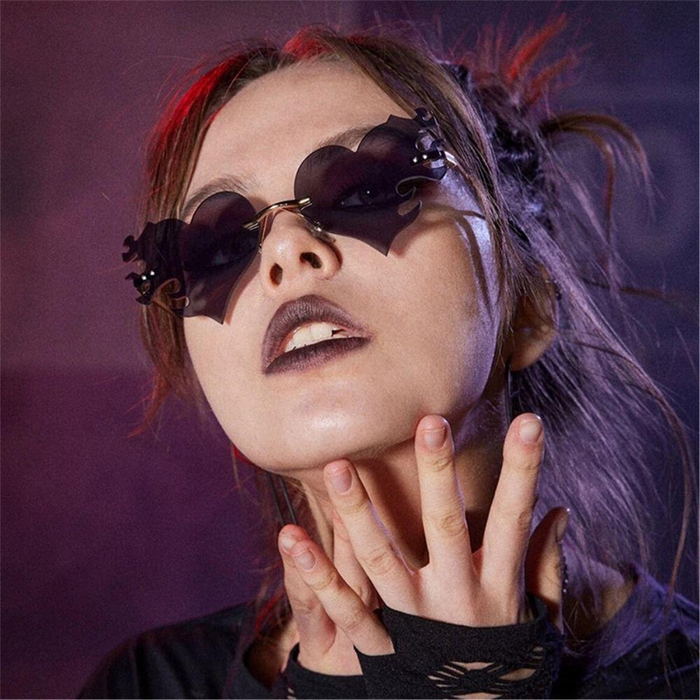 Costume Accessories Fire Heart Shaped Sunglasses Party Favor Eyewear for Women & Men