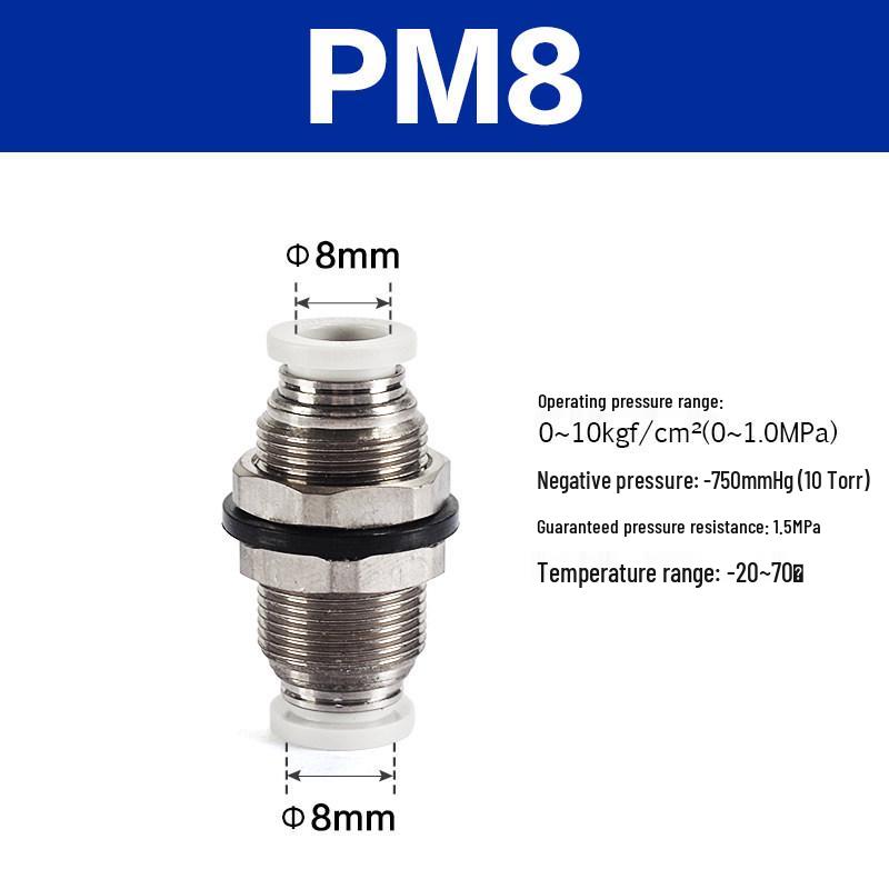 AIRTAC Yadeke Соединитель для перегородок Серия PM/BPM/APM 4/6/8/10/12
