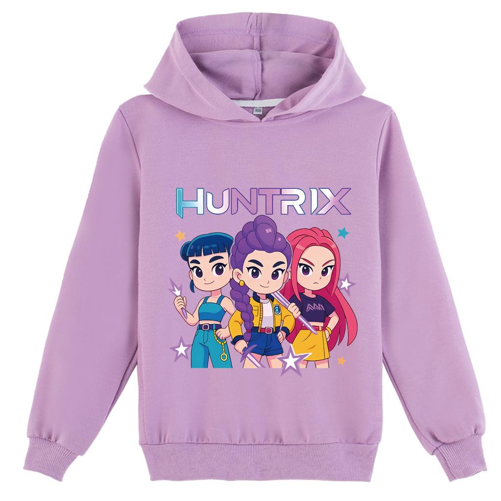 Kids Hoodies & Sweatshirts Children's Hoodies and Sweatshirts Kpop Witch Hunt Cute Printed Hoodies Top