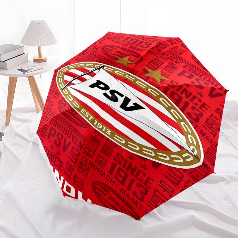 Printed PSV LOGO Folding Umbrella,Outdoor,Leisure,And Travel Umbrella,Durable Umbrella Fabric,Birthday And Holiday Gift