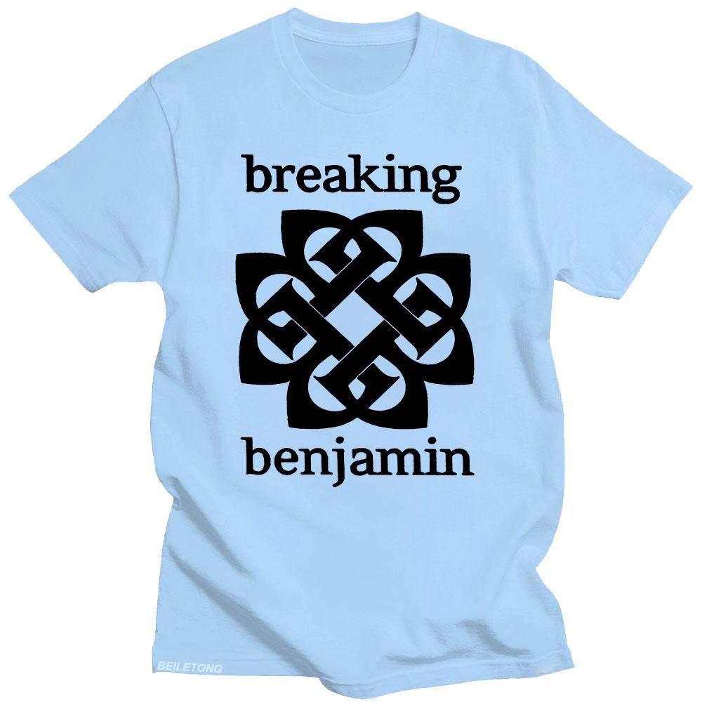 Футболка Breaking Benjamin с графическим принтом, хип-хоп, винтажная, из хлопка, футболка с коротким рукавом, готическая футболка, унисекс, высококачественные футболки