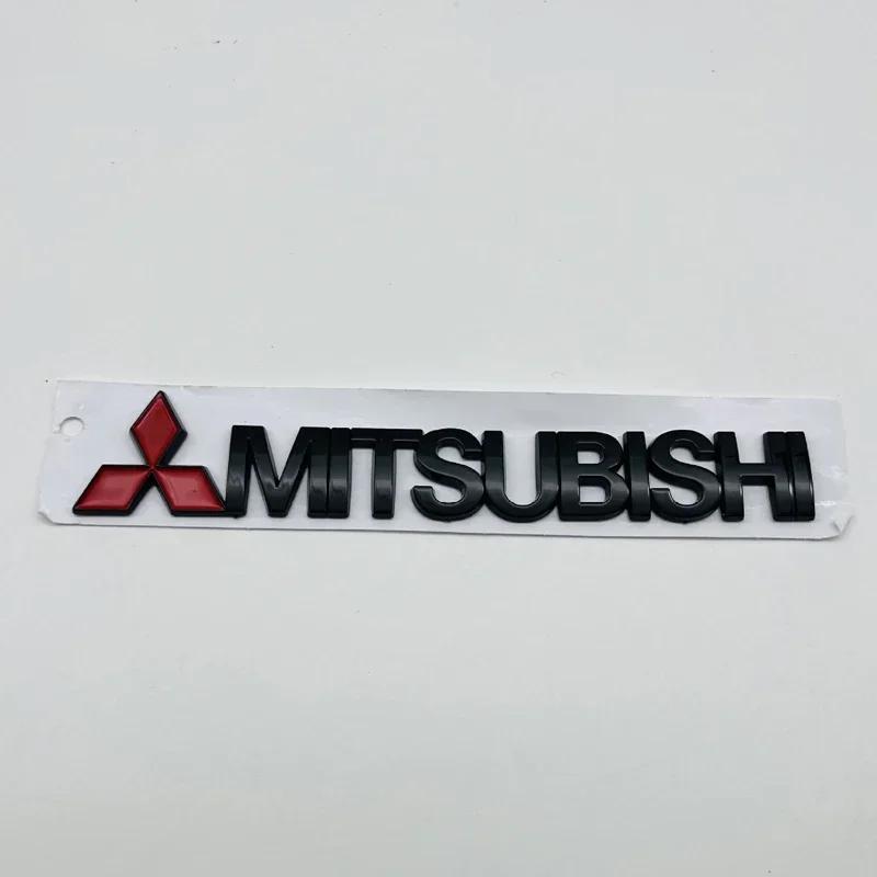 Для Mitsubishi Lancer 9 ASX L200 Colt Pajero Outlander Eclipse EVO 15.2x2см Металлическая 3D Наклейка с Буквами для Автомобиля Значок на Задний Багажник