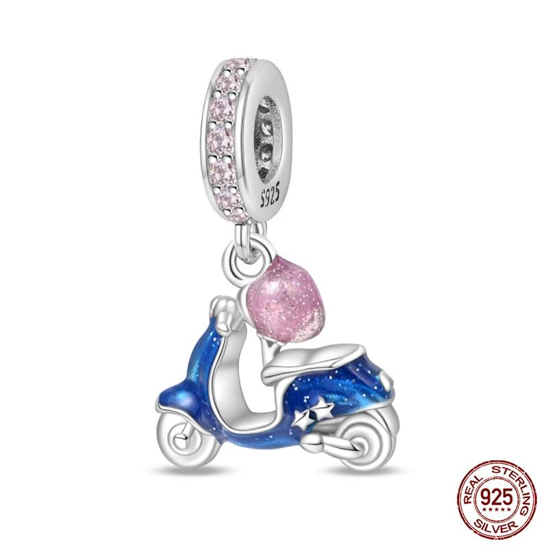 Медные Шармы-Подвески для Путешествий на Воздушном Шаре, Подходят для Оригинального Браслета, Камера, Шарм Эйфелева Башня, DIY Ювелирные Изделия