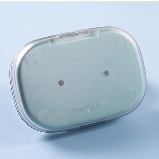 Portable Travel Pill Case 6 Grids Tablet Storage Container Moisture-proof Pill Organizer Clear View Large Capacity Small Pill Box