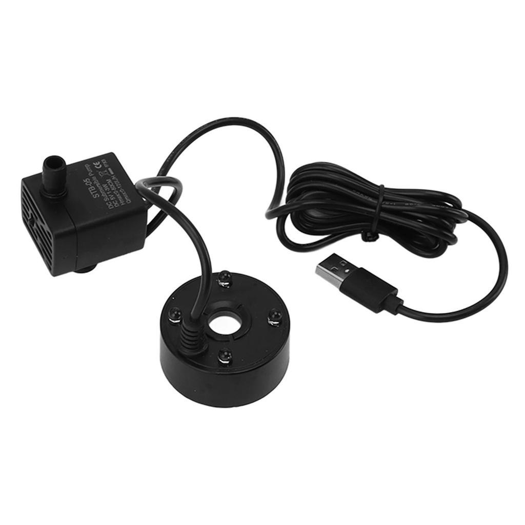 Mist Maker USB Fog Maker with Pump LED Colorful Lighting Fountain Atomizer Humidifier 5V Fog