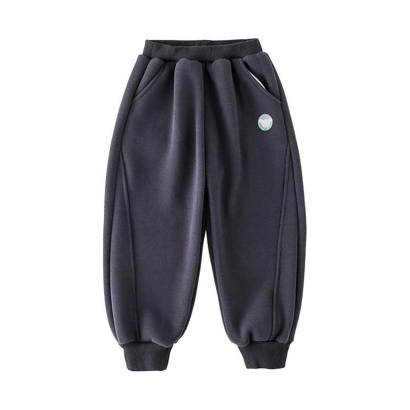 Cotton Hall Kids' Plus Velvet Winter Pants, Autumn/Winter Sports Pants for Boys and Girls