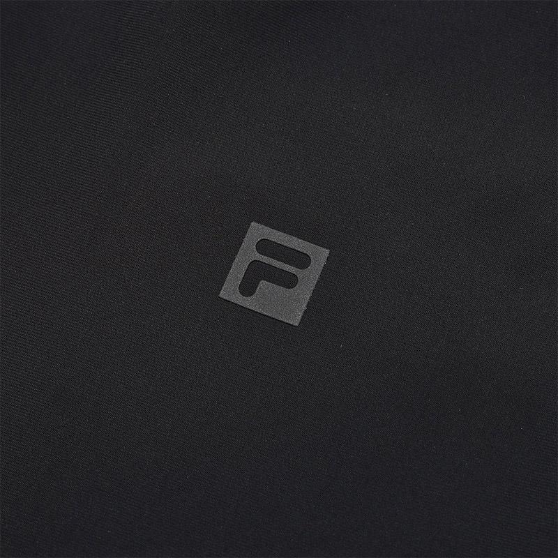 FILA Knitwear Men's Pitch Black Hooded Moderate A11M441502FBK