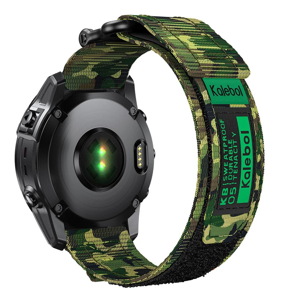 22 26 мм Нейлоновый тактический ремешок для GARMIN FENIX8 7 7X PRO 6 6X Мягкий износостойкий корпус ремешка для 965 Instinctive браслет QuickFit