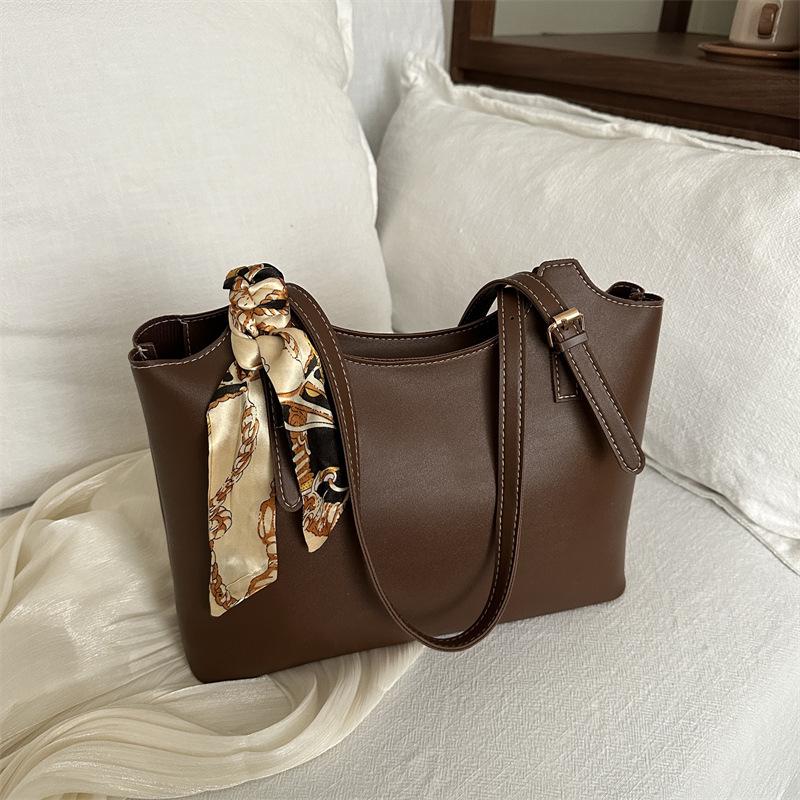 Женская универсальная ретро-сумка-ведро с текстурой, вместительная, на плечо