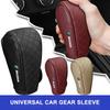 1Pcs Leather Non-slip Wear-resistant Car Shift Handle Cover Car Styling for Octavia 2 3 A4 A5 Fabia Kamiq Kapoq Kodiaq Rapid SCALA Superb