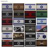 Taifeng Velcro Israeli Flag Cloth Patch - Embroidered Arm Badge