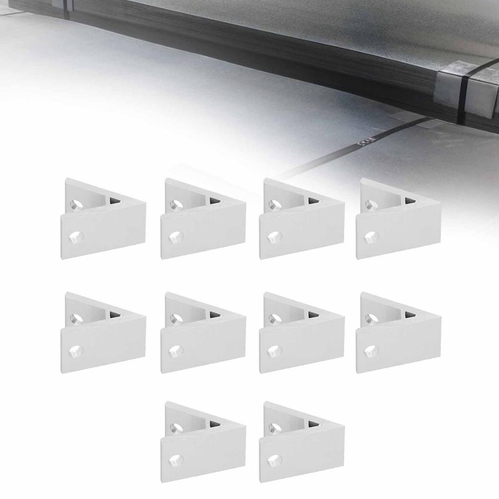 10Pcs Aluminium Angle Corner Industrial Profile Connector Accessories 2030404550604040?45 Degrees