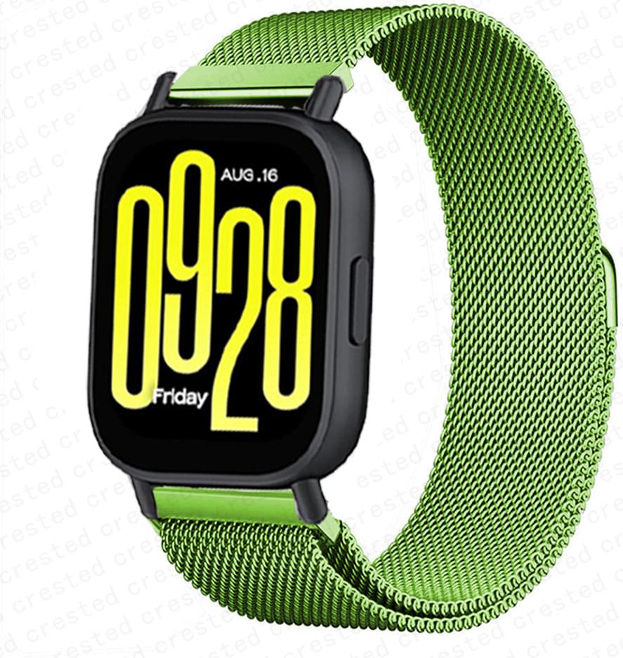 Миланский браслет для Xiaomi Redmi Watch 5 Active Металлический Браслет из Нержавеющей Стали ремешок Redmi Watch 5 Lite Магнитный Браслет