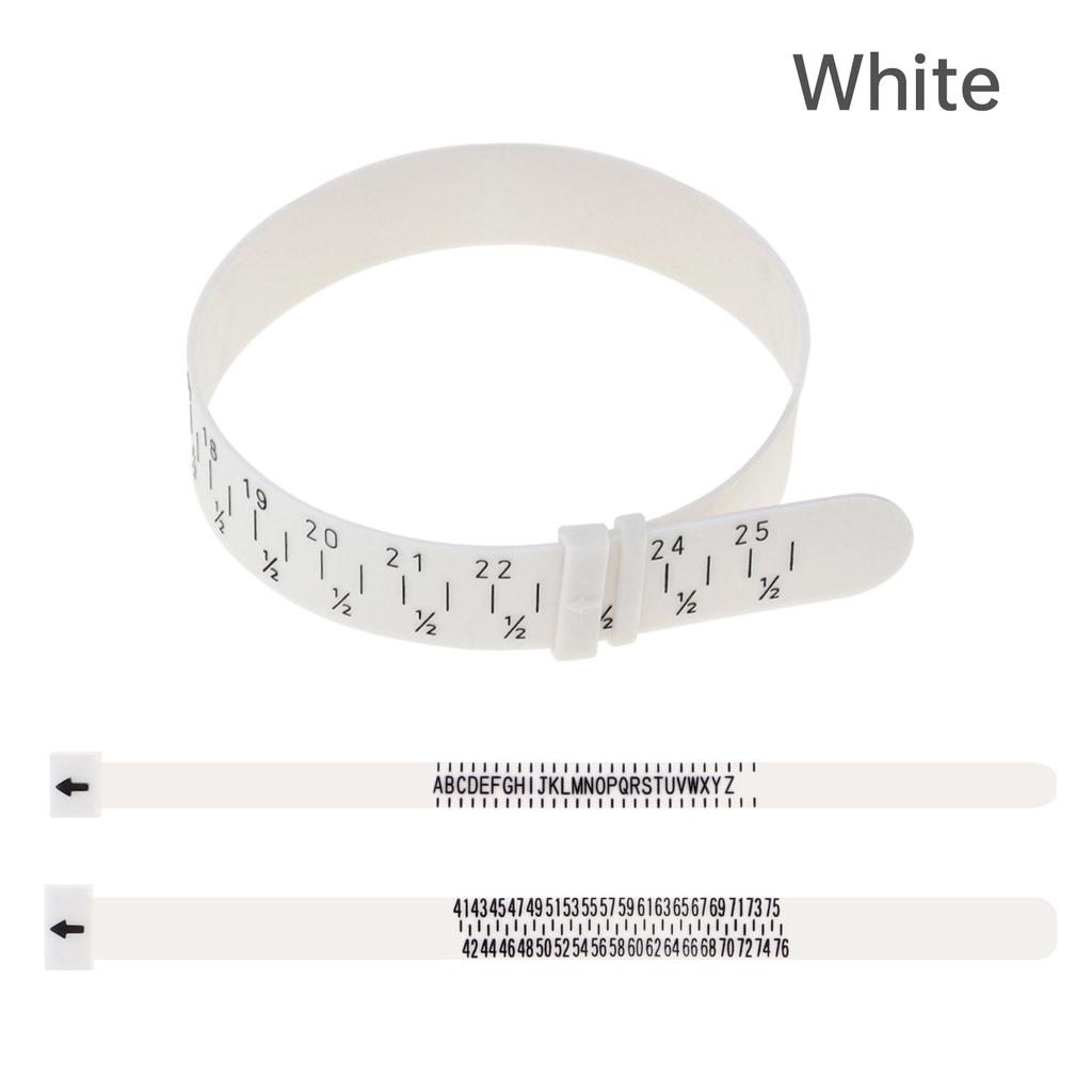 Набор из 3-х инструментов для измерения запястья для мужчин/женщин с UK RingSizer (А - Я), Размер пальца ЕС (41 - 76), Ювелирный браслет-калибровщик