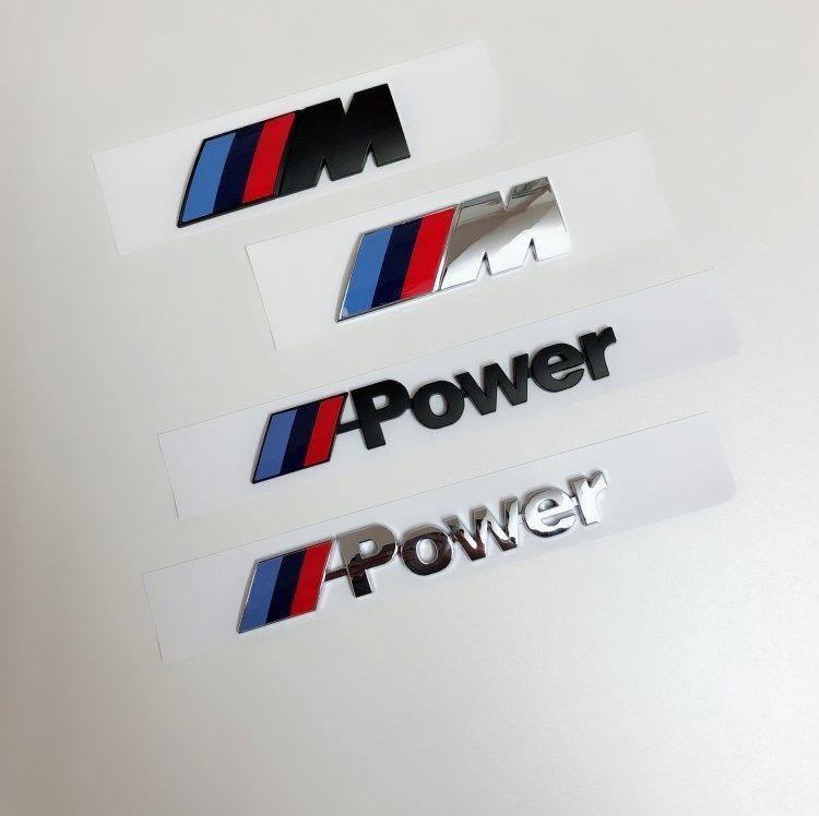 NAZF2 For BMW 1 3 5 7 Series M Performance Emblem M3 M5 X1 X3 X5 X6 E46 E36 Rear Luggage Compartment Logo Sticker Metal Sticker M Logo