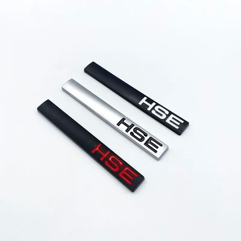 3D ABS буквы HSE Edition эмблема для Land Rover, значок багажника автомобиля, наклейка с логотипом, хром, серебристый, черный, красный