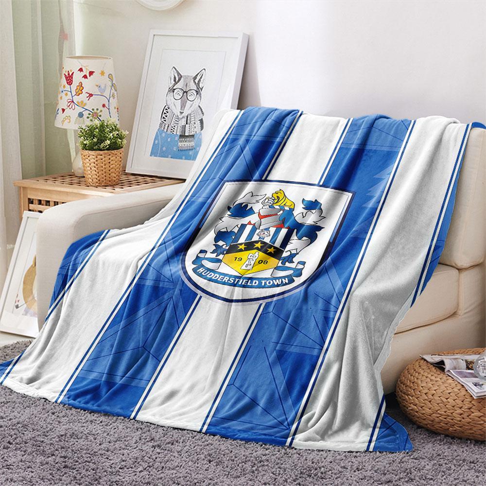 Huddersfield logo Blanket, High quality Comfortable for All Seasons, Home Decor, Warmth and Comfort