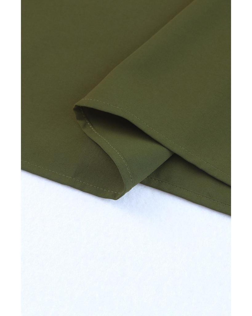 Azura Exchange Платье-рубашка с оборками на рукавах