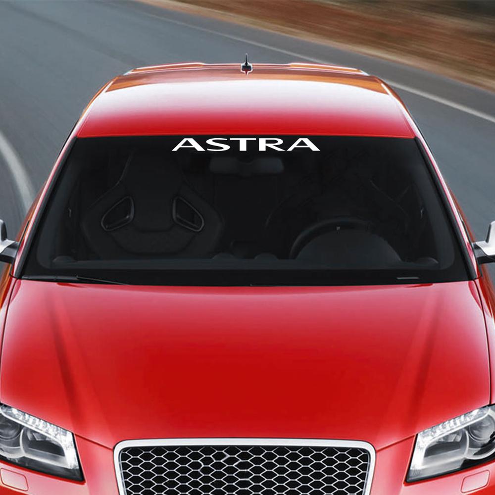 For Opel Vauxhall Astra Corsa Insignia Vectra Zafira Grandland Mokka Car Stickers Front Rear Windshield Decals Car Accessories BL6