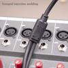 Кабель XLR Y-разветвитель XLR «папа» на двойной XLR «мама» Y-разветвитель 3-контактный балансный микрофонный кабель для микрофонов Микшеры Усилители мощности