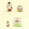 Кавайные плюшевые игрушки Sumikko Gurashi Брелоки Смена наряда Серия Парк развлечений Мультяшные Сумикко Гураши Сумки Украшения Подвески
