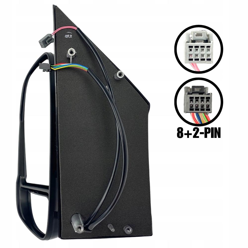 Left Mirror Boxer Jumper Ducato Electric With Temperature 8+2-Pin 06/22
