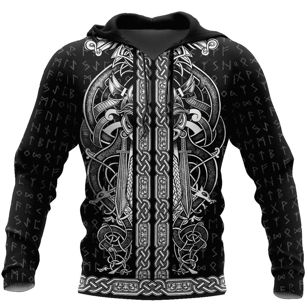 Мужские толстовки с капюшоном Мужские толстовки с капюшоном Vikings Brand Novelty и толстовки Fashion Unisex Hoody Oversize Hoodie Leisure New