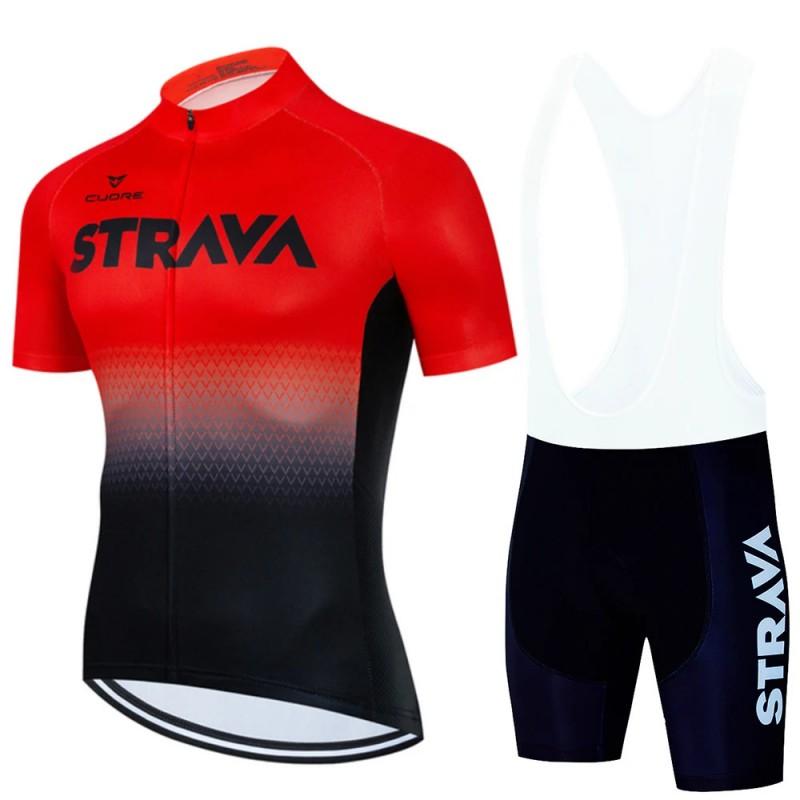Mens Short Sleeve Cycling Jersey Shorts Set Mountain Road Bike Quick Dry Sportswear