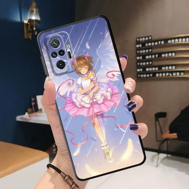 Мягкий противоударный чехол из ТПУ для телефона Redmi 9A 9C 10C 9T 10A K40 Pro 6 7 8 8A 7A K50 9 10 6 Pro, чехол с милым аниме Sailors M-Moons