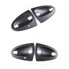 Для Mercedes-Benz Smart 451 Fortwo 2009-2015 ABS Декоративная Защитная Накладка на Чашу Двери Автомобиля Трим Автостайлинг