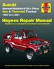 Книга Suzuki Samurai (86-95), Sidekick (89-98), X-90 (96-98) & Vitara (99-01), Geo Tracker (86-97) & Chevrolet Tracker (98-01) Haynes Repair Manual (USA)