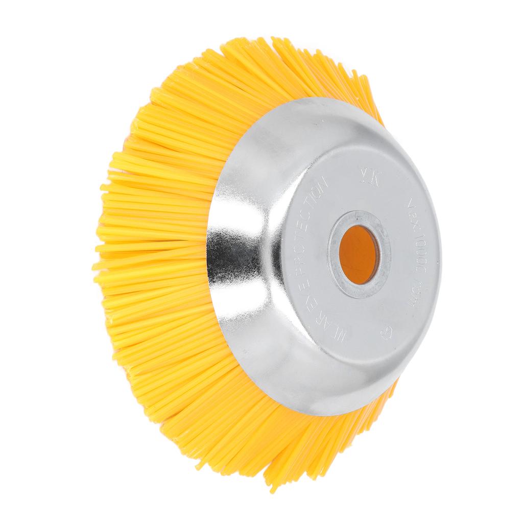 25mm Nylon Wheel Brush Trimmer High Hardness Nylon Manganese Steel Wire Trimmer Head for Courtyard Garden