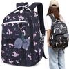 Backpack Student Schoolbag Printed Women Casual Backpack Lightweight Laptop Bag