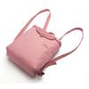 Longchamp Le Pliage Green 26 Foldable Button Zipper Closure Leather Trim Backpack Women backpack Pink 1699919P72