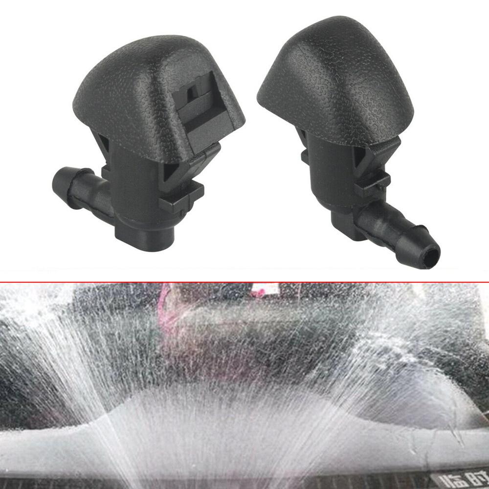2Pcs Front Windshield Wiper Washer Jet Nozzle 76810-SZA-A01ZA For Honda Pilot 2009-2015