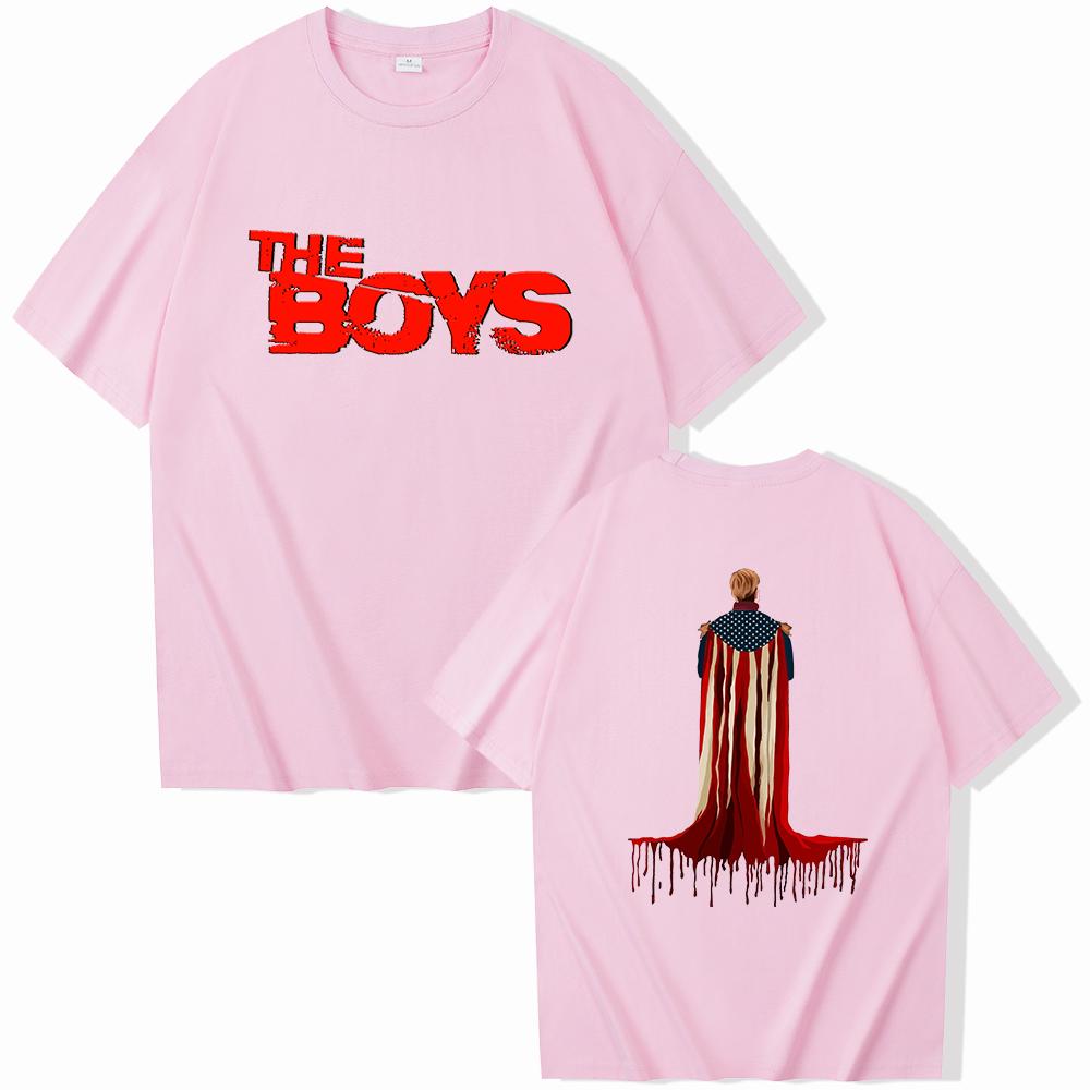 The Boys Tshirts Mens TV Show Starlight Women T-Shirts Homelander Funny T Shirt Cotton Fashion Designer Male Clothes Tops Tees