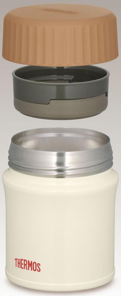 Термос Thermos с вакуумной изоляцией для еды 380 мл Суп JBI-382 PTG