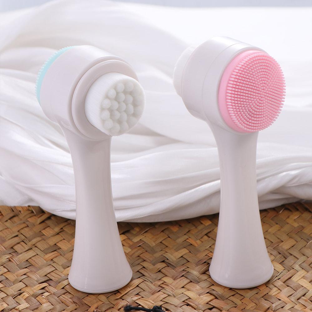 Мягкая отшелушивающая щетка для лица Силиконовая щетка для очищения лица Косметические инструменты
