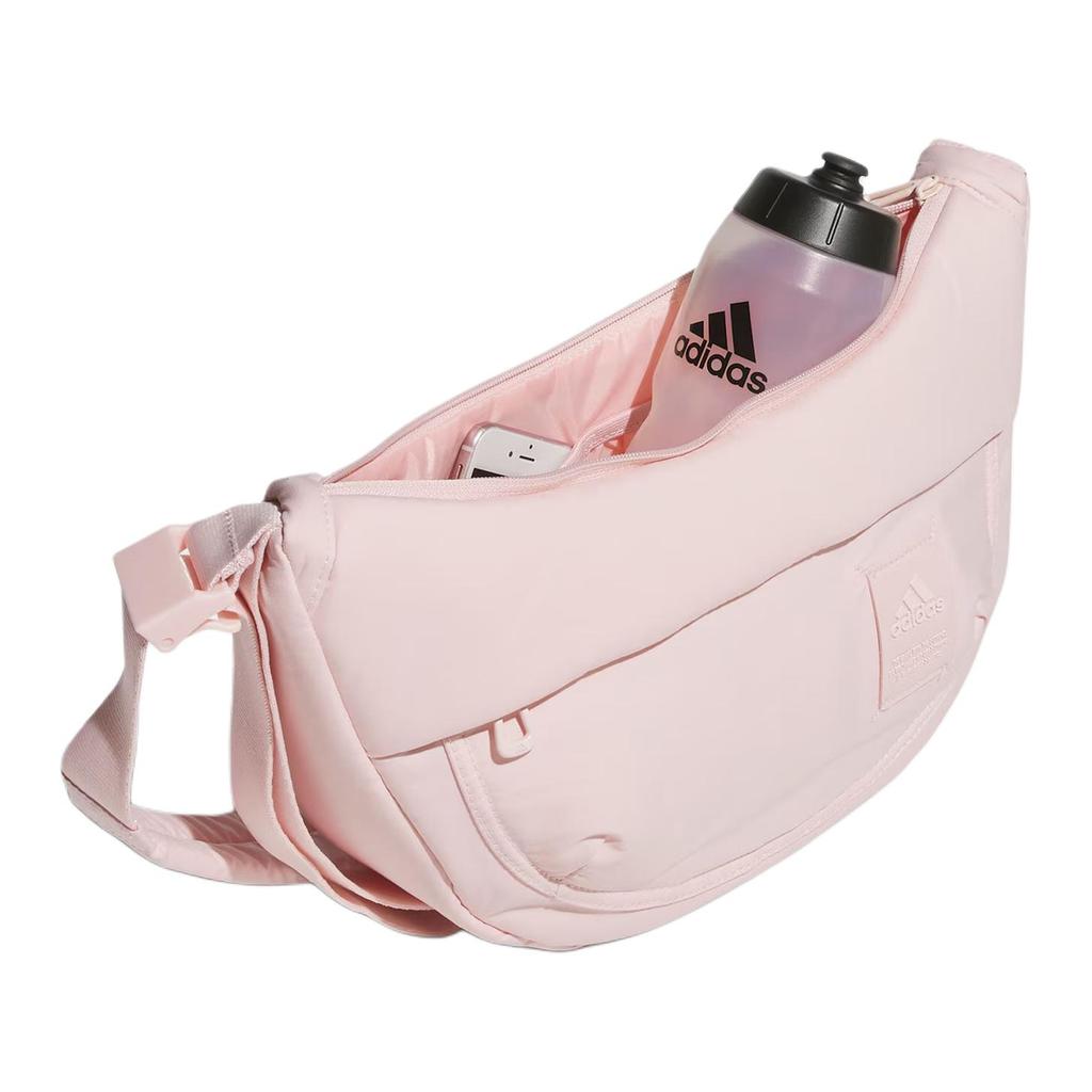 adidas Сумка через плечо из переработанного полиэстера, Сумка на плечо Обычная Женская Розовая JH3743