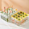 Clear Plastic Fish Tank for Desktop Landscaping - Turtle, Goldfish, Micro Ecosystem Aquarium