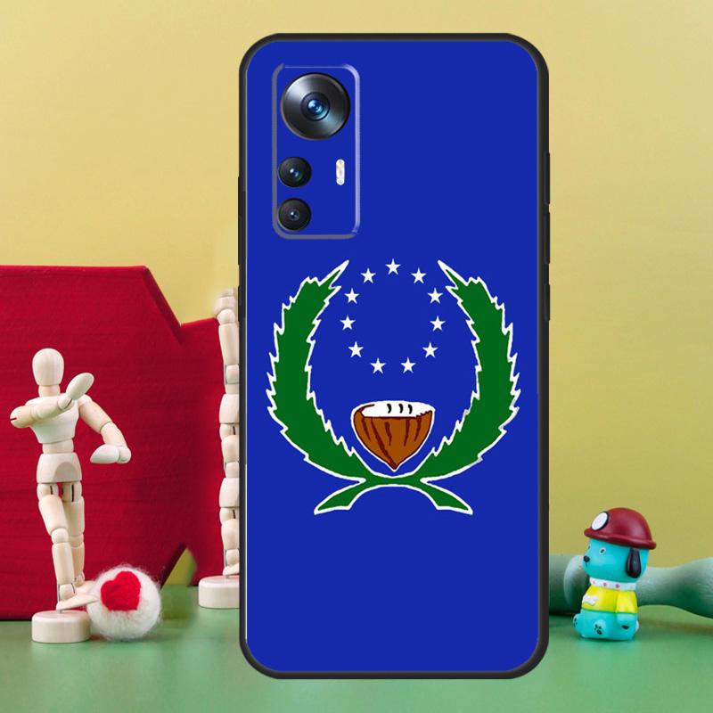 Чехол с флагом Понпеи для Xiaomi 15 Ultra 14 13T 14T 15T 17 Pro Max POCO X7 Pro X5 X6 F5 F6 F7 F8 Ultra