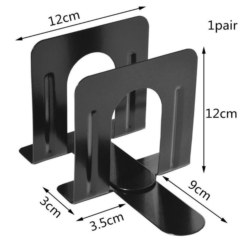 Простые металлические подставки для книг, железные держатели, нескользящие настольные подставки для книг