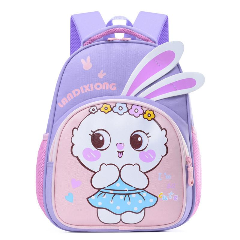 Cute Hard Shell Kindergarten Bag With Polyester Lining For Unisex Kids