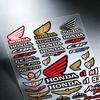 Для Honda Отражающие наклейки на мотоцикл, 3M предупреждение о безопасности ночью в темноте шлемы для скутера OW3