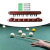 Premium Wood Pool Cue Holder - Organize Your Billiard Cues with Ease