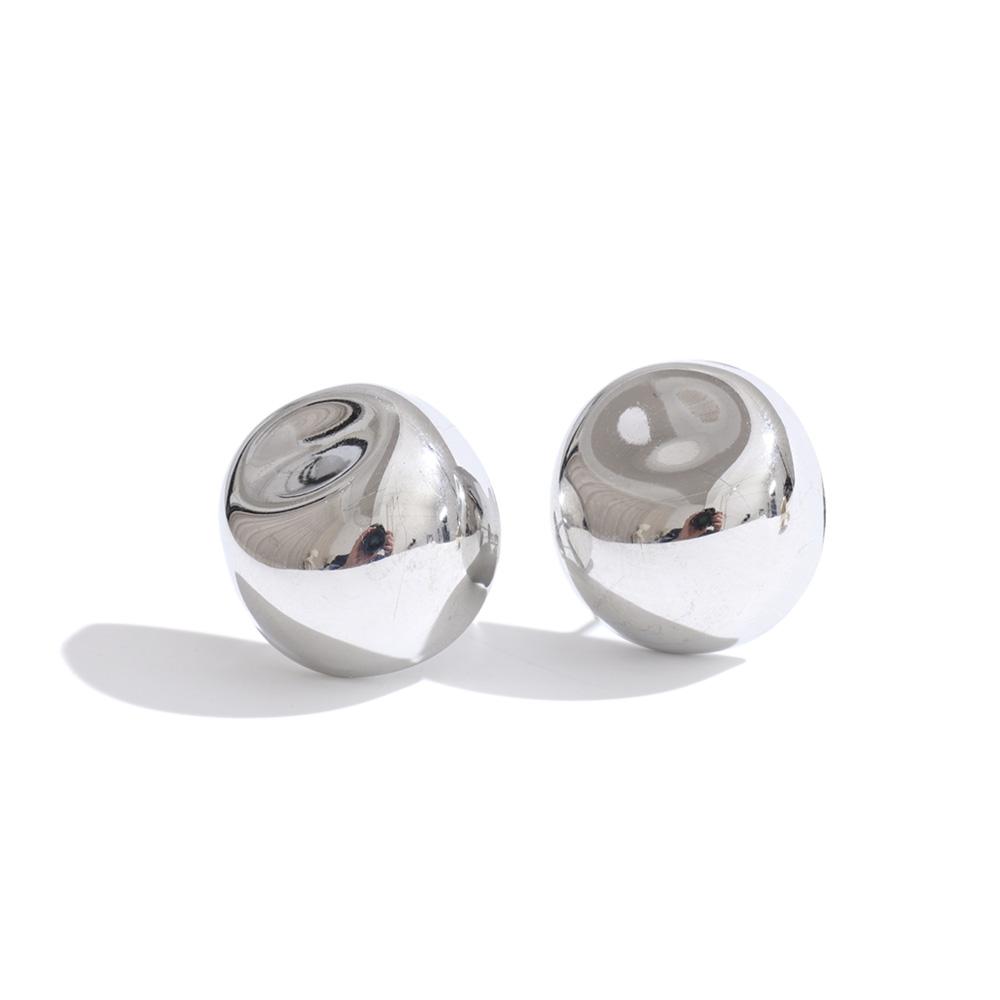 Yhpup 2026 Stainless Steel Daily Stud Earrings for All Occasions Minimalist Versatile Casual Jewelry Wholesale