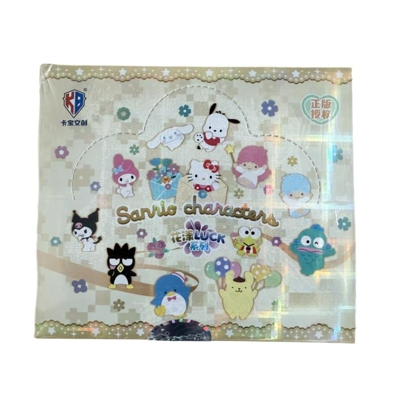 Box Card Sanrio Cute Anime Genuine Authorization Party Plan Characters Kuromi Kitty Melody Collection Children's Gifts
